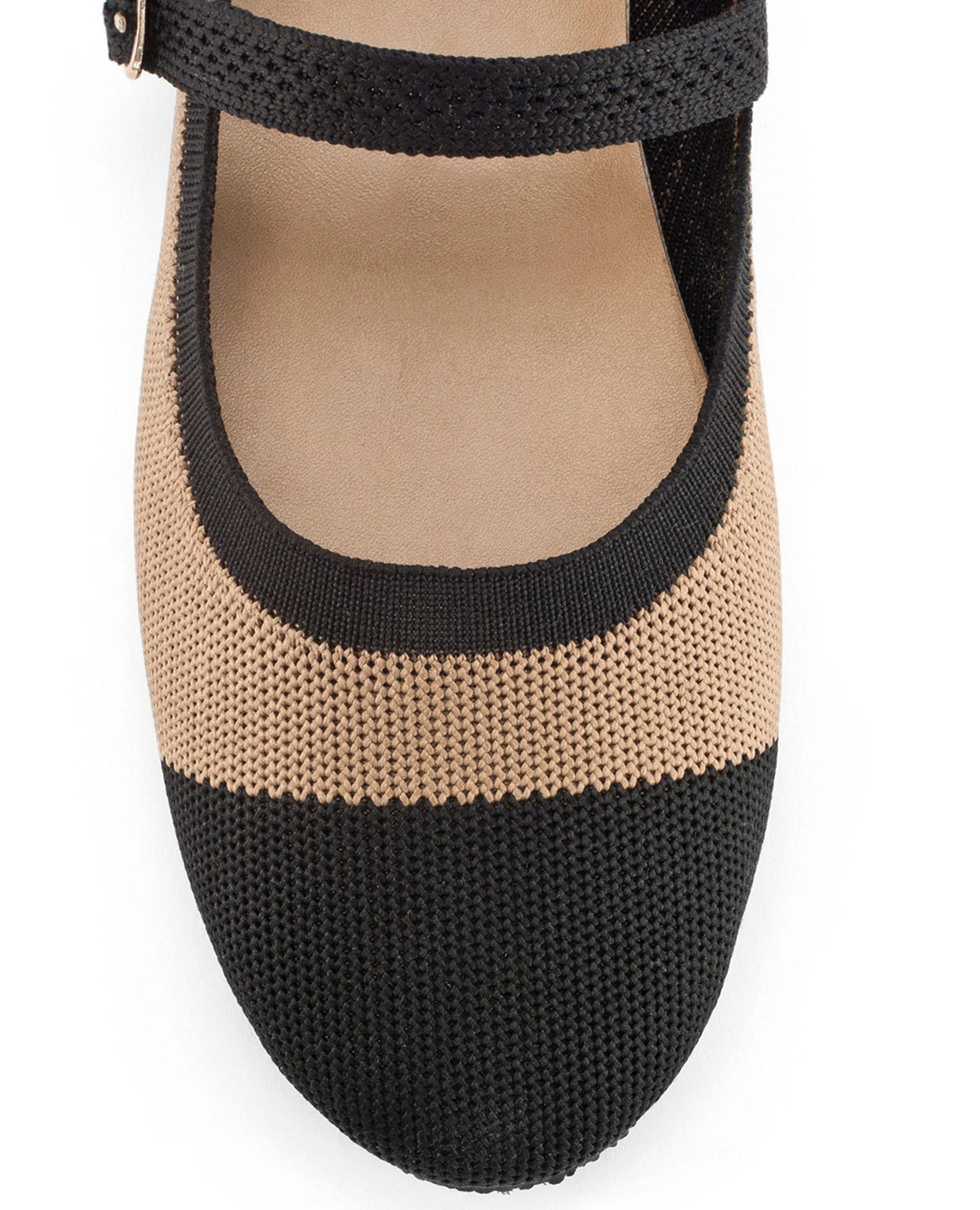 Gabbana Weave Beige Mary Jane - Lino Perros