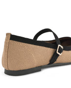 Gabbana Weave Beige Mary Jane - Lino Perros