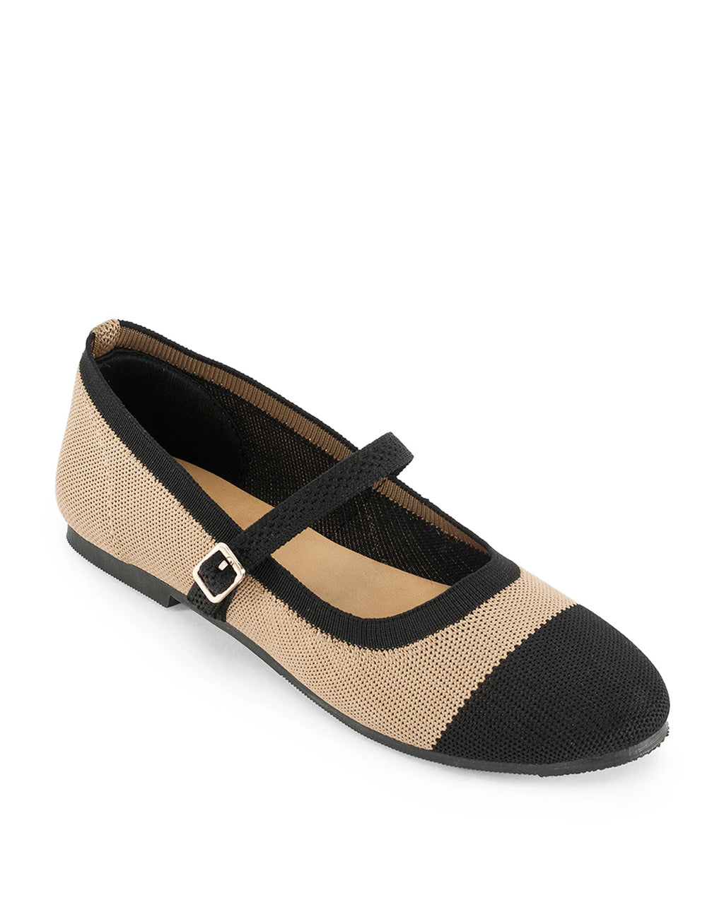 Gabbana Weave Beige Mary Jane - Lino Perros
