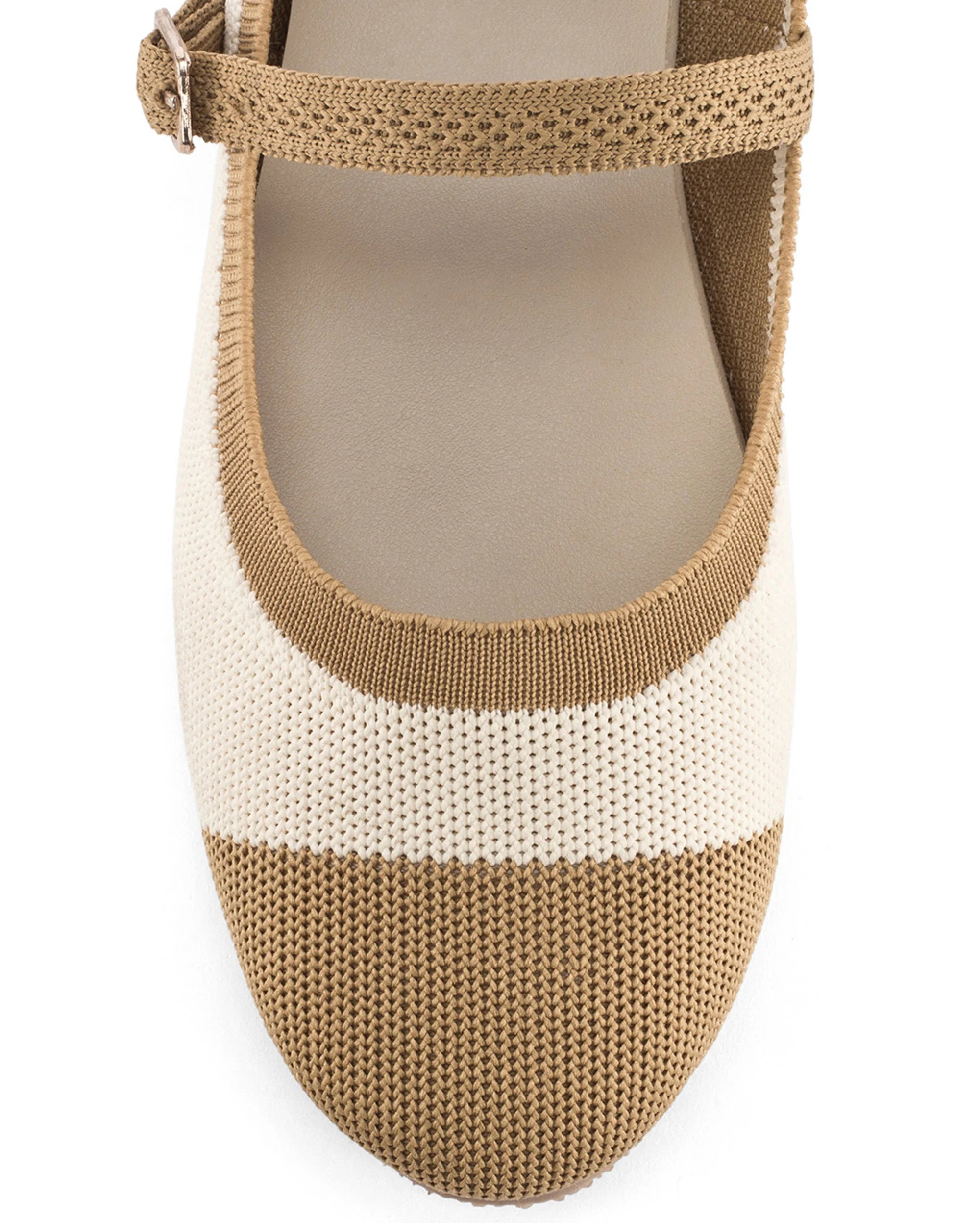Gabbana Weave Off White Mary Jane - Lino Perros