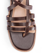 Mary Brown Gladiator Flats - Lino Perros