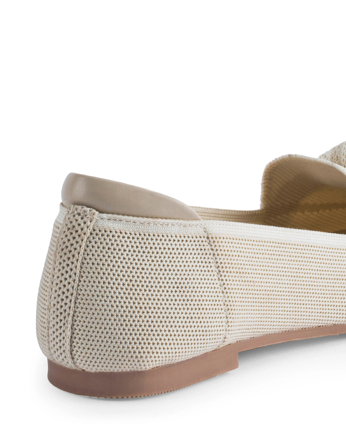 Hepburn Beige Daisy Bow Loafers