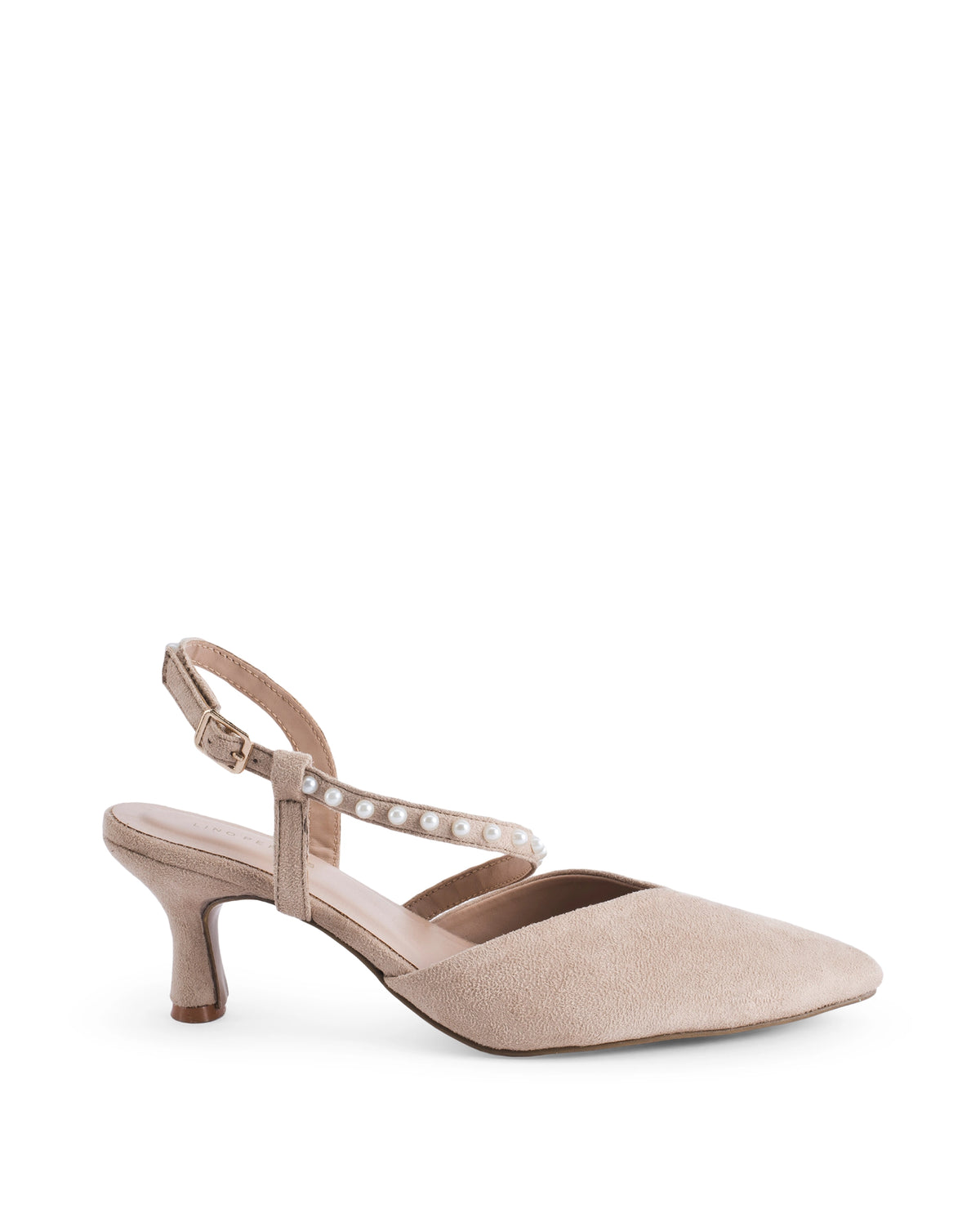 Victoria Bella Pearl Kitten Beige Heels
