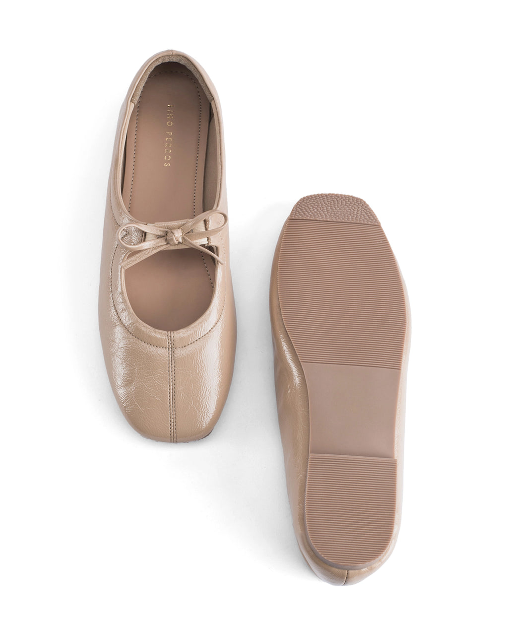Gabbana  Bow Beige Ballerinas