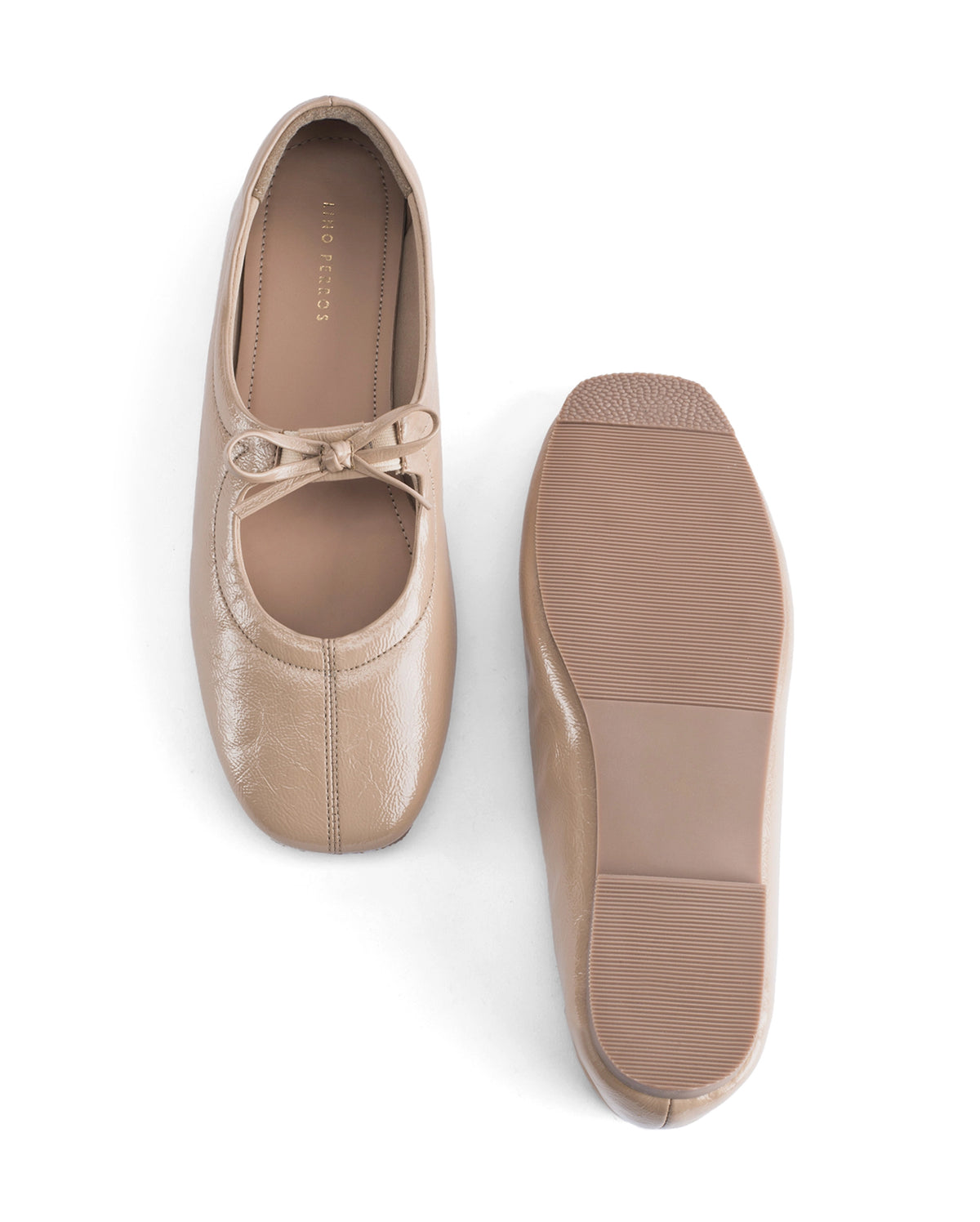Gabbana  Bow Beige Ballerinas