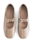 Gabbana  Bow Beige Ballerinas
