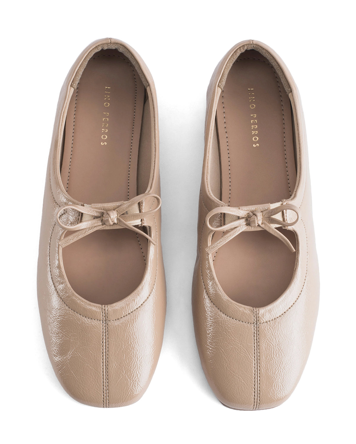 Gabbana  Bow Beige Ballerinas