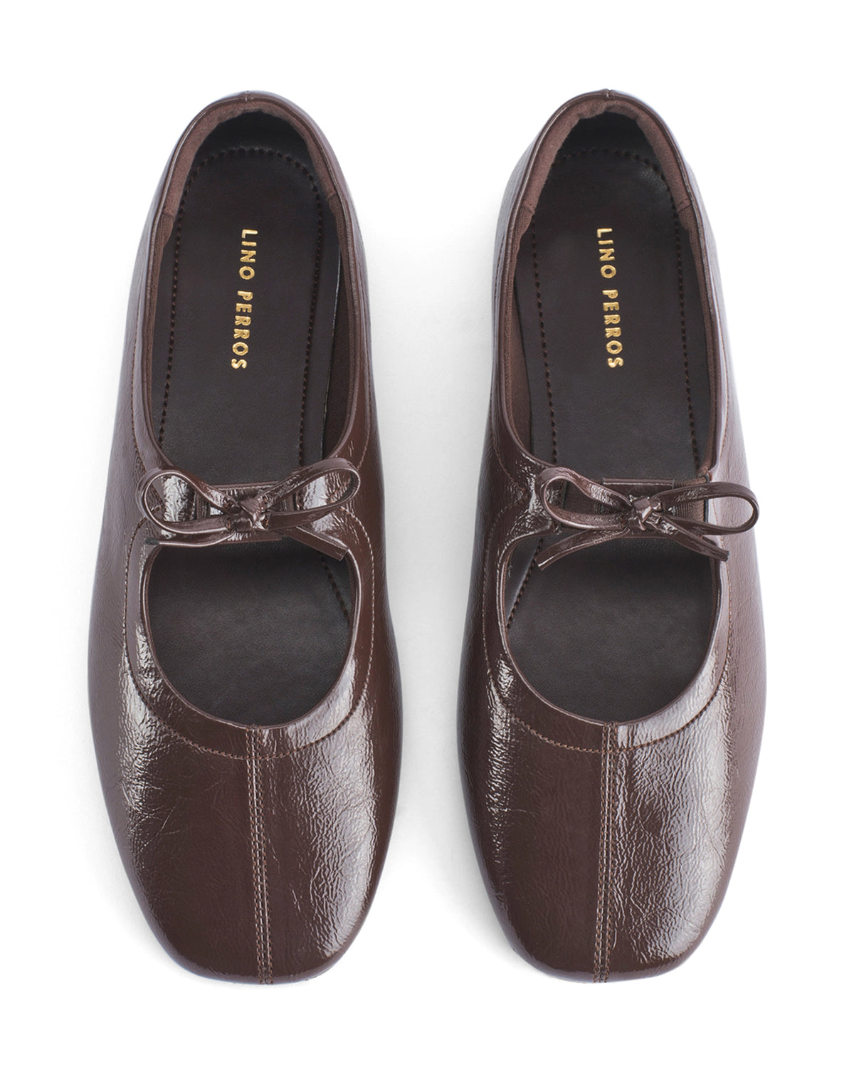 Gabbana  Bow Coffee Ballerinas