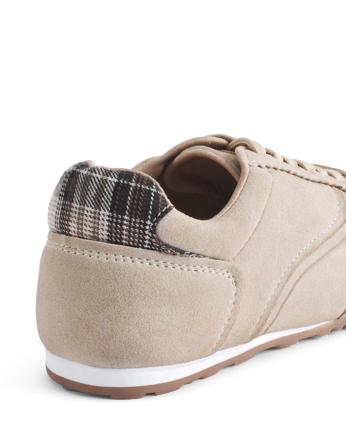 Stellar Check Icon Beige Sneakers