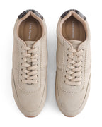Stellar Check Icon Beige Sneakers