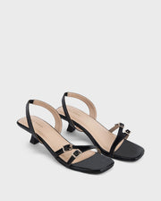 Victoria Vienna Black Kitten Heels