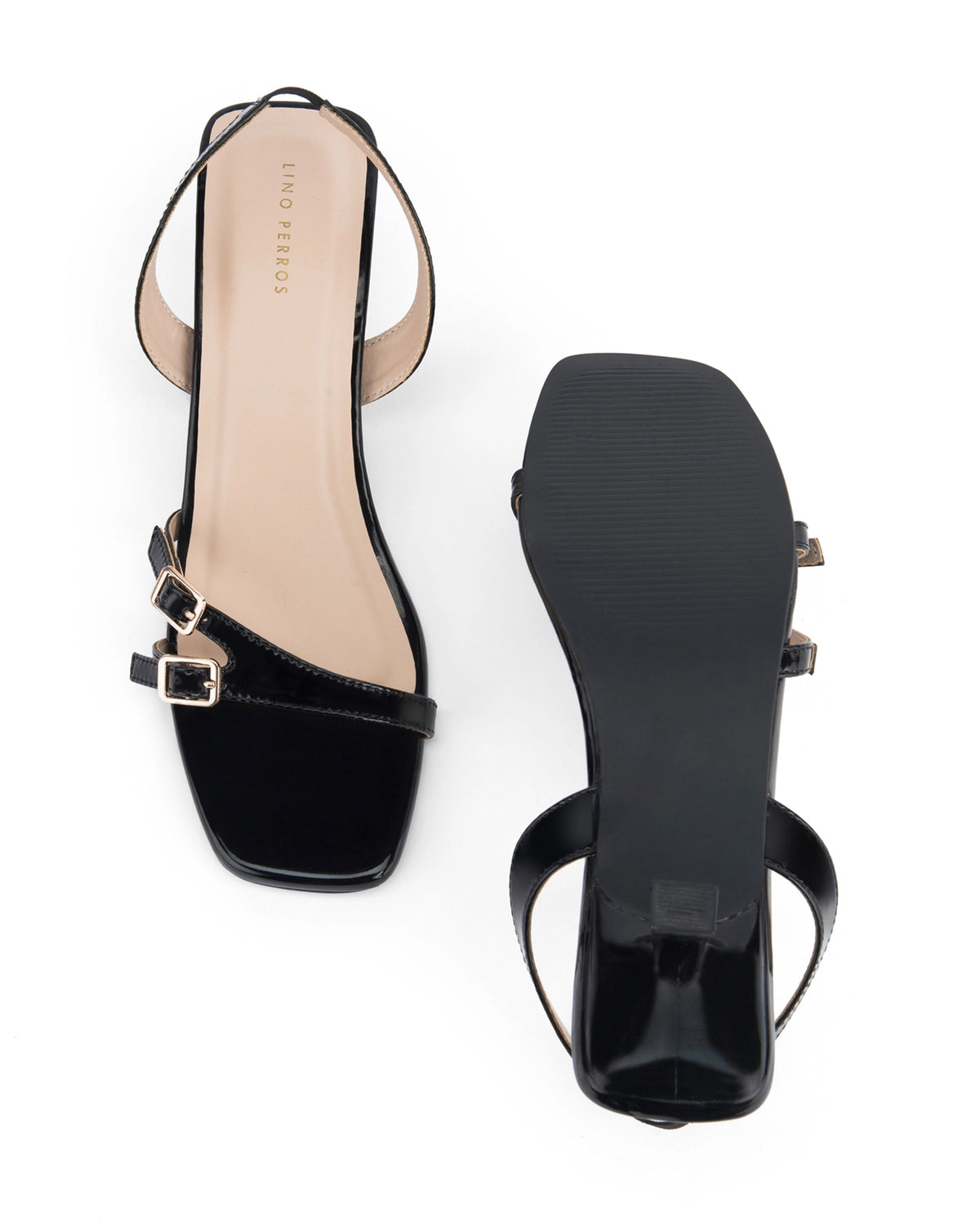 Victoria Vienna Black Kitten Heels