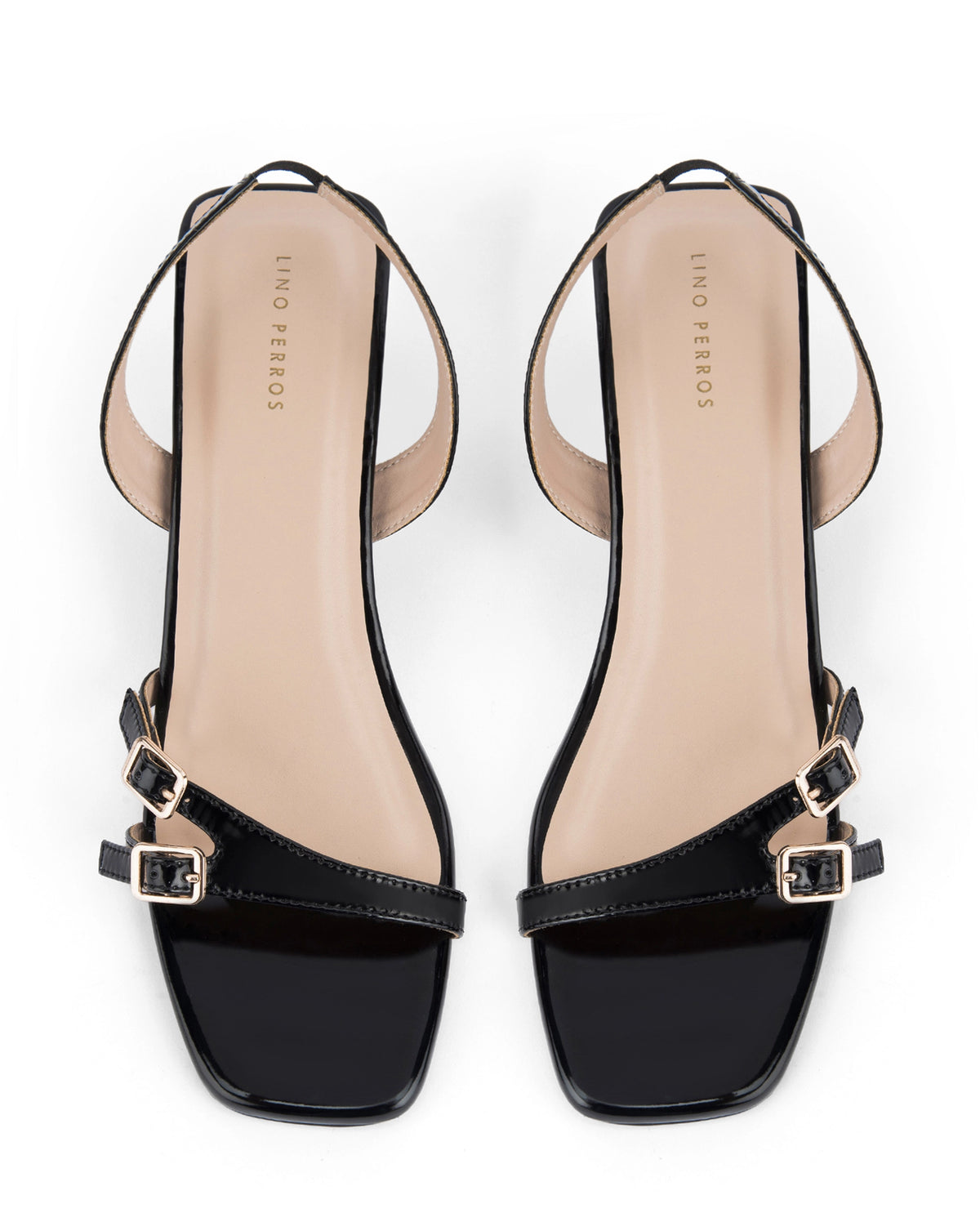 Victoria Vienna Black Kitten Heels