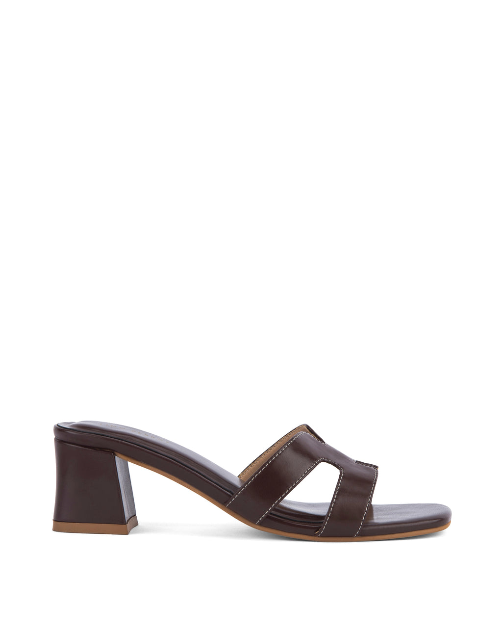 Gabbana Alessia Coffee Block Heels