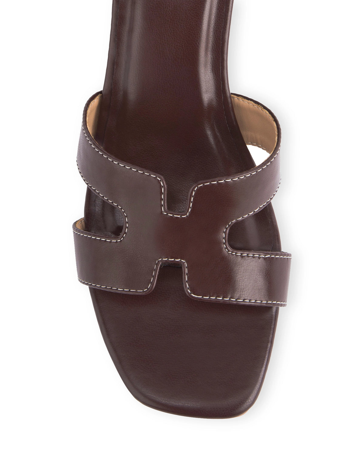 Gabbana Alessia Coffee Block Heels