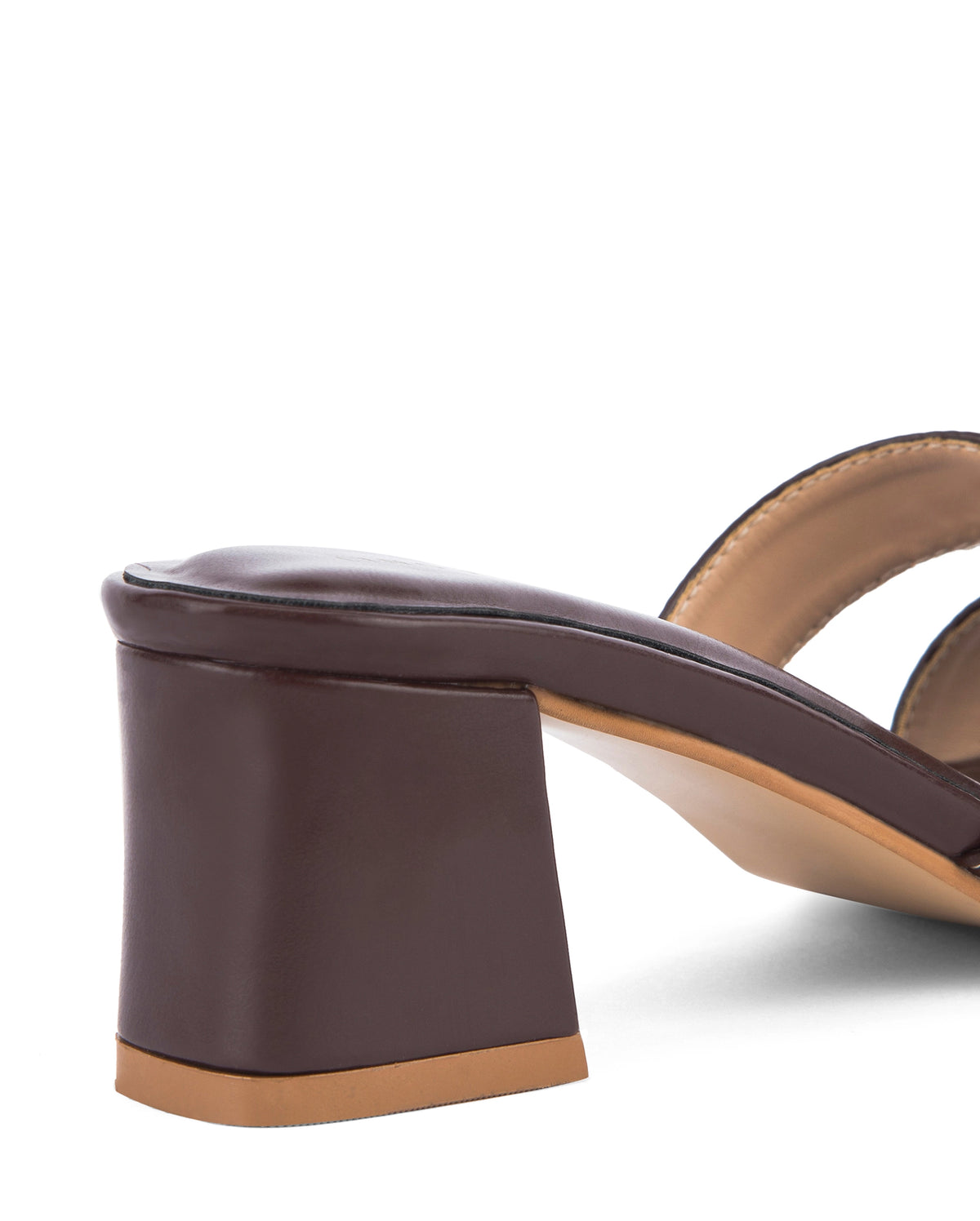 Gabbana Alessia Coffee Block Heels