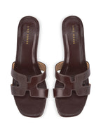 Gabbana Alessia Coffee Block Heels