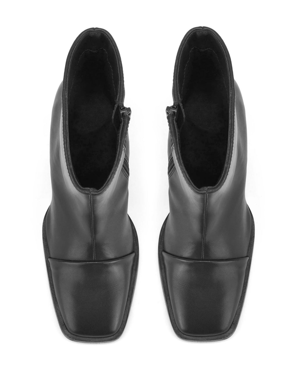 Ava Verona Black Ankle Boots