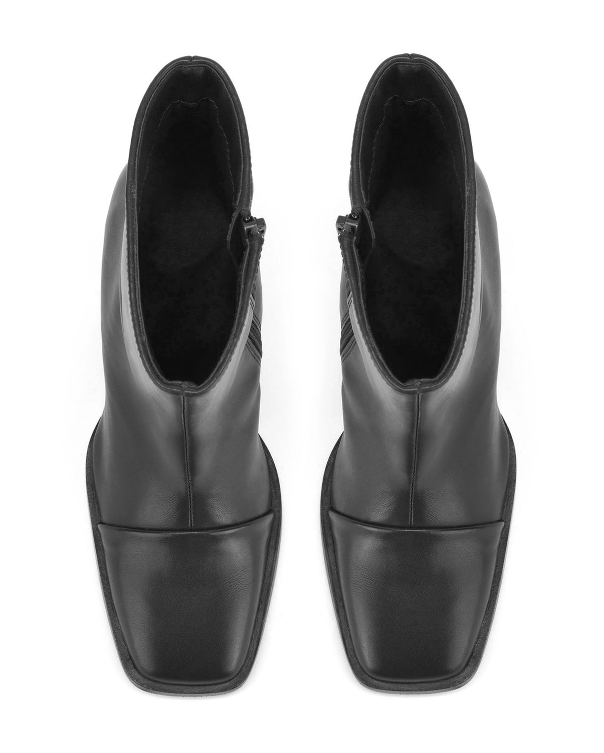 Ava Verona Black Ankle Boots
