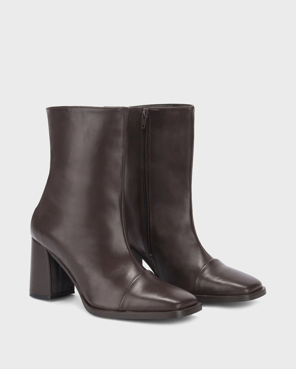 Ava Verona Coffee Ankle Boots