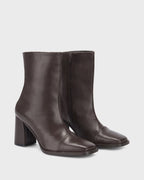 Ava Verona Coffee Ankle Boots
