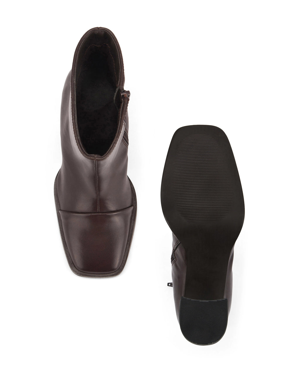 Ava Verona Coffee Ankle Boots