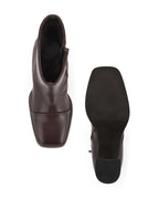 Ava Verona Coffee Ankle Boots