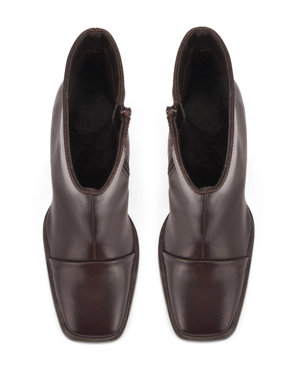 Ava Verona Coffee Ankle Boots