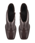 Ava Verona Coffee Ankle Boots