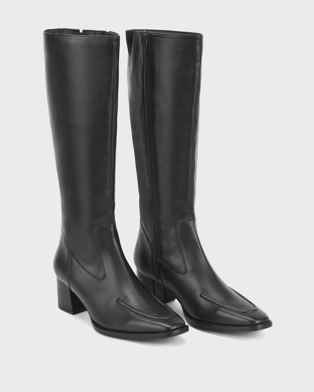 Ava Valencia Black Long Boots
