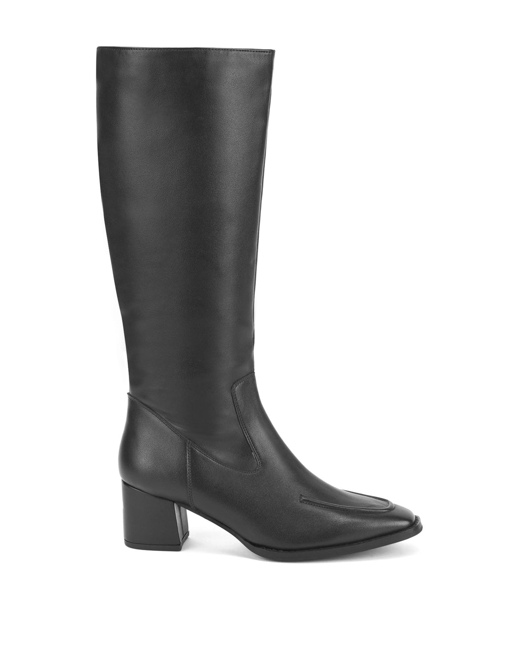 Ava Valencia Black Long Boots