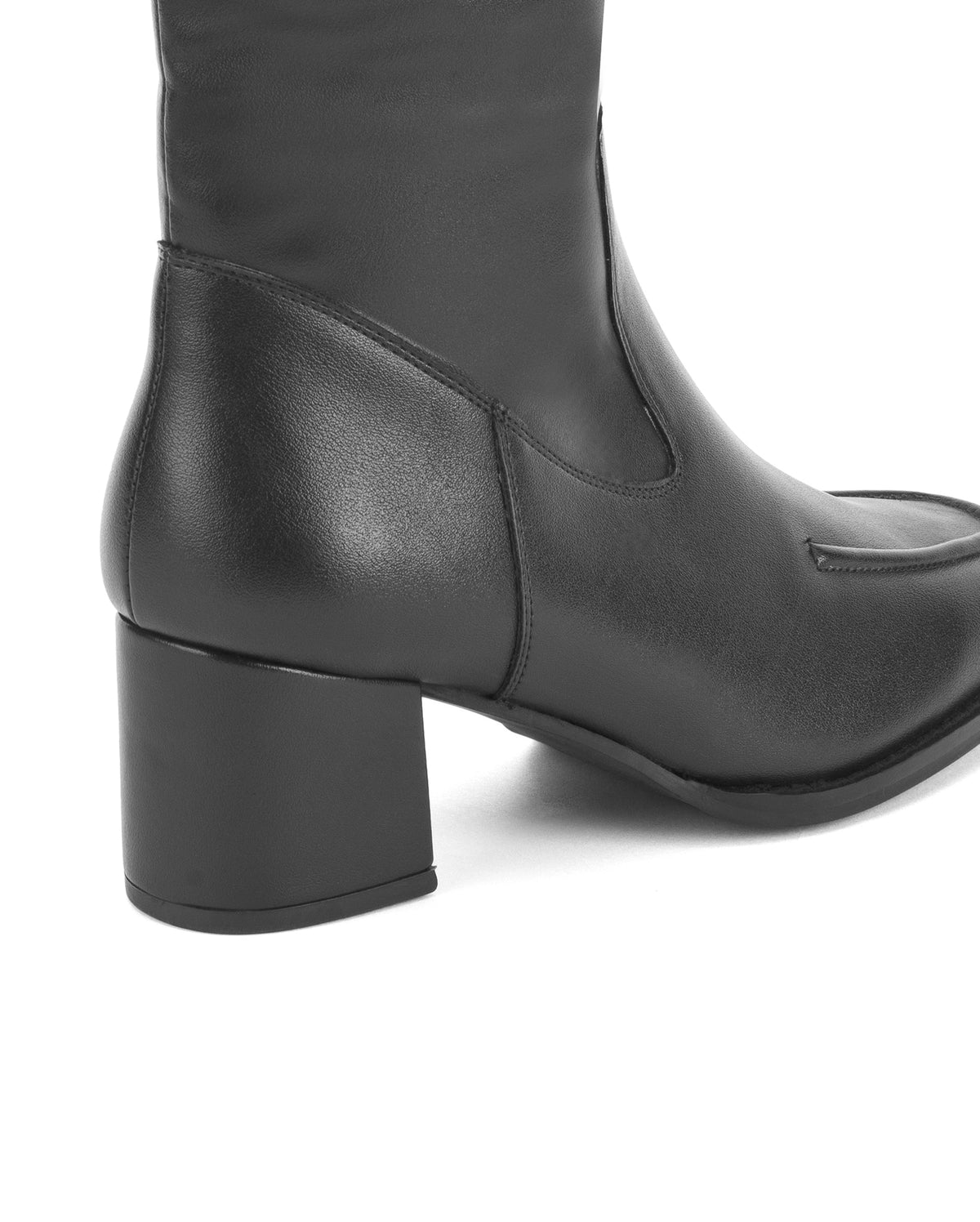 Ava Valencia Black Long Boots