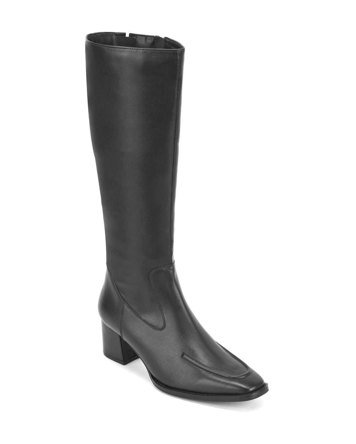 Ava Valencia Black Long Boots
