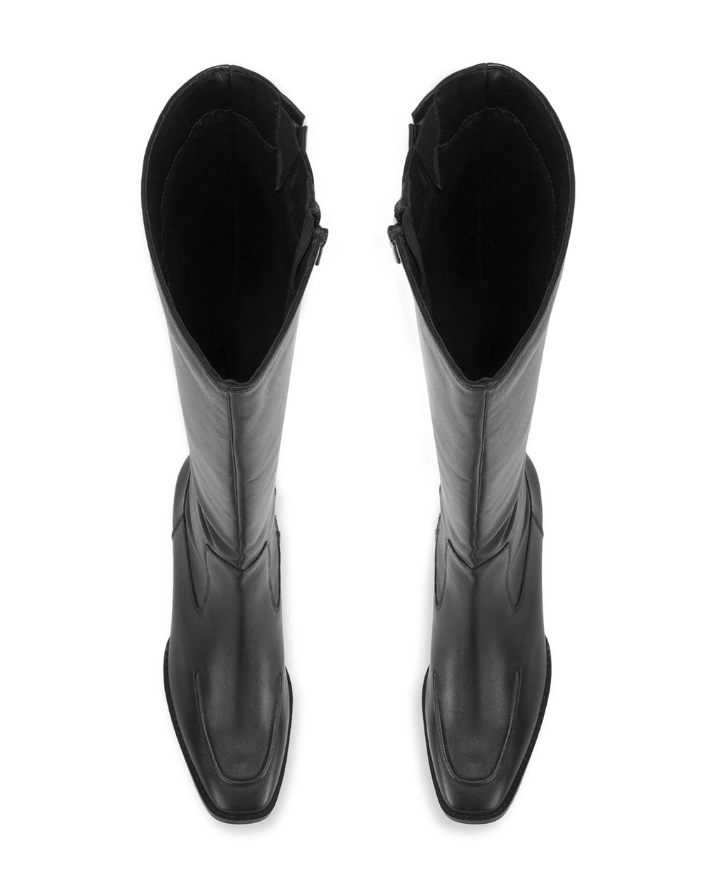 Ava Valencia Black Long Boots