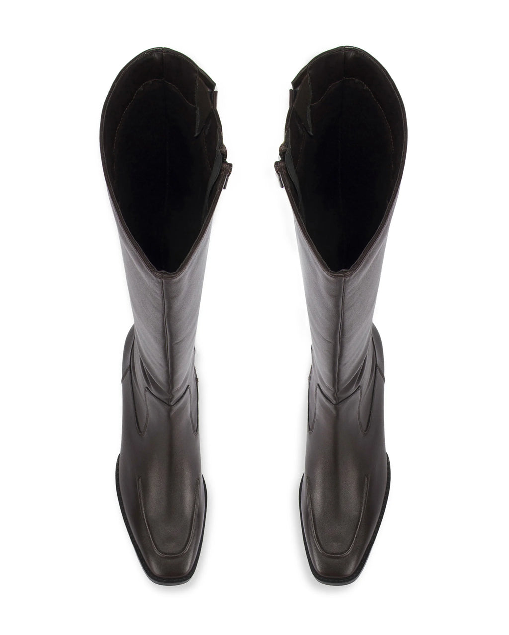 Ava Valencia Coffee Long Boots
