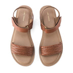 Mary Sia Tan Flats - Lino Perros
