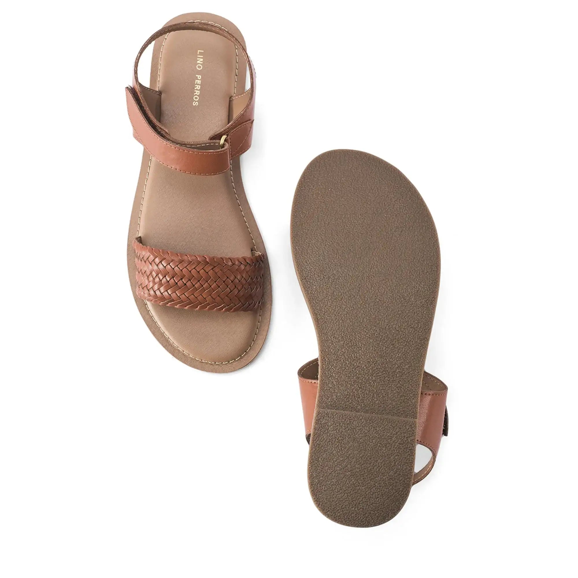 Mary Sia Tan Flats - Lino Perros