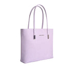 Avril Minimalist Floral Lavender Tote Bag - Lino Perros