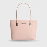 Avril Minimalist Pink Tote Bag