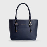 Avril Functional Black Tote Bag