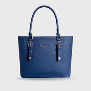 Avril Functional Blue Tote Bag