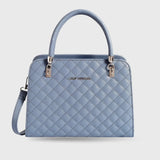 Avril Madame Soft Blue Satchel Bag