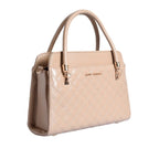 Avril Elle Beige Satchel Bag - Lino Perros