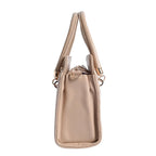 Avril Elle Beige Satchel Bag - Lino Perros