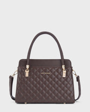 Avril Elle Coffee Satchel Bag
