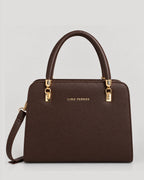 Avril Crush Coffee Satchel Bag