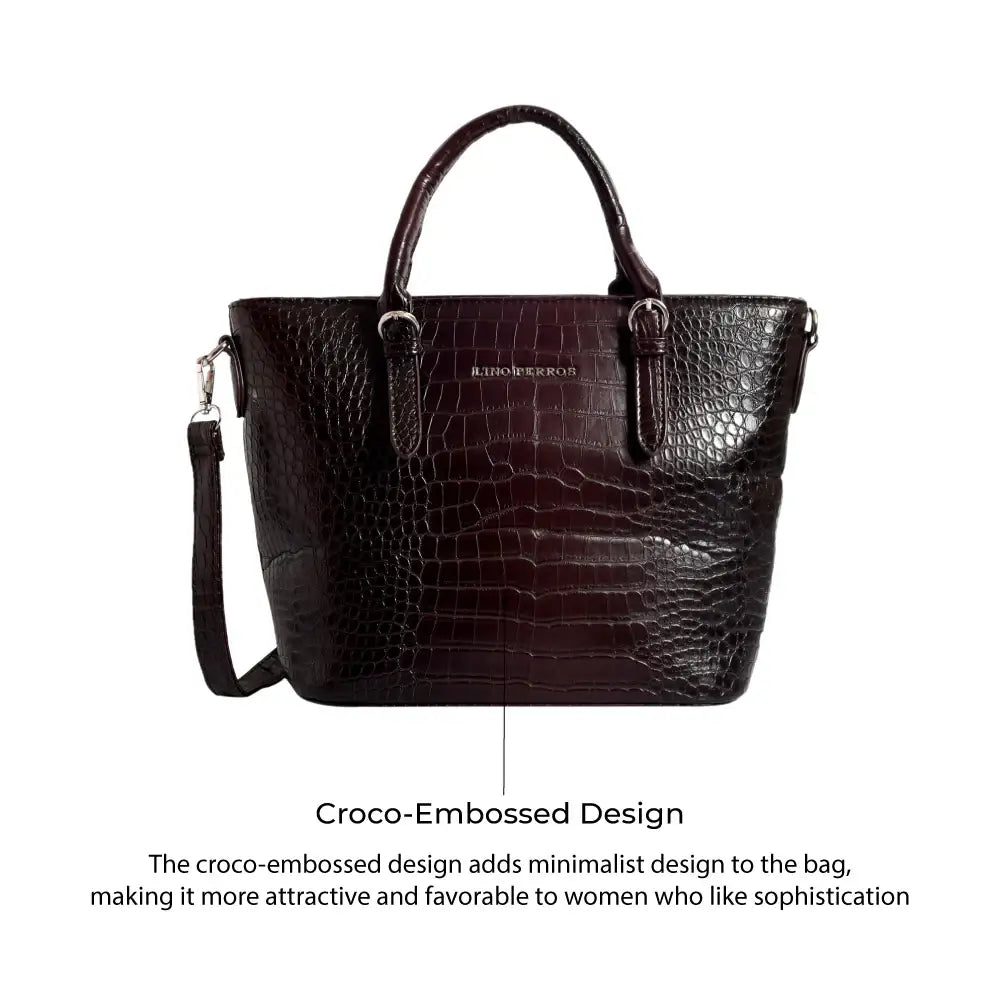 Croco-Embossed Design