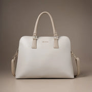 Voyage Confidence Off-White Satchel Bag