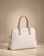 Voyage Confidence Off-White Satchel Bag - Lino Perros