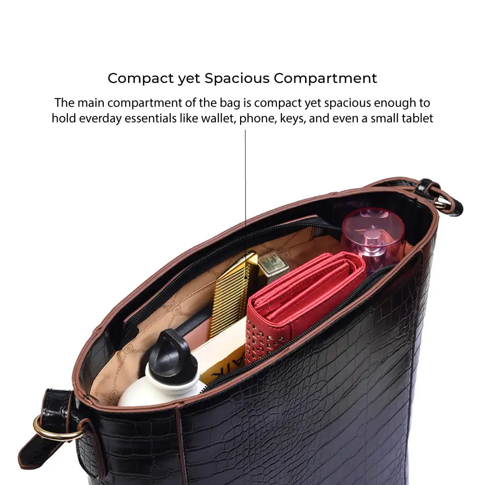 Compact yet Spacious Compartment